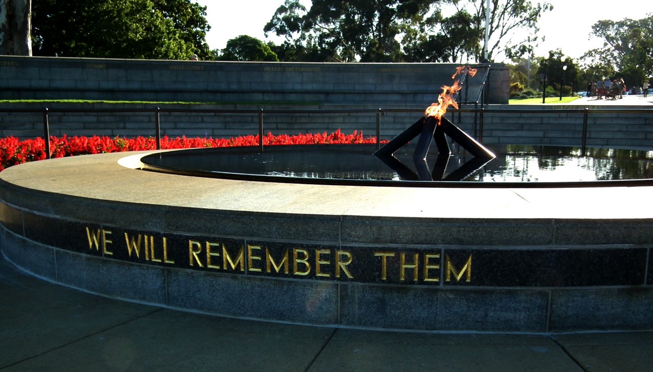 The Flame of Remembrance at King's Park