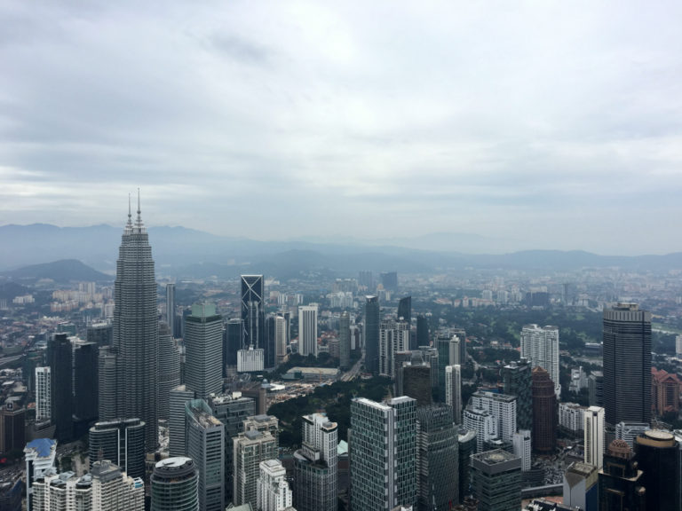 Sky high in Malaysia: Views from the Sky Deck KL Tower